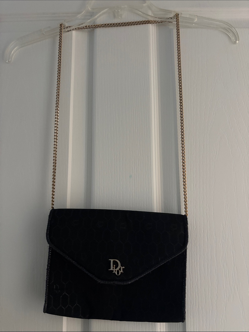 Christian Dior Vintage 30 Montaigne
Chain Cloth Shoulder/Clutch Bag
Honeycomb - Picture 1 of 11